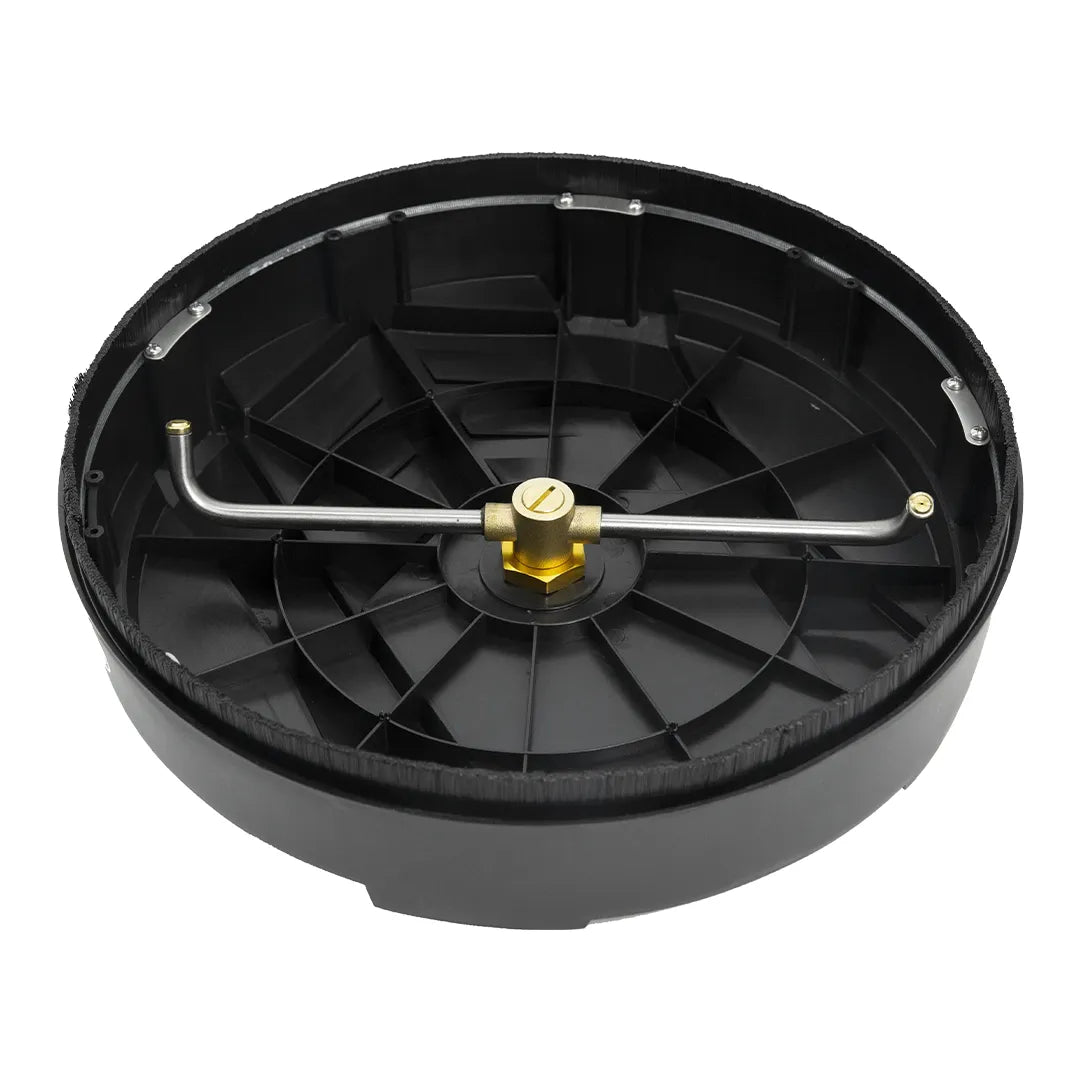 Driveway & Flat Surface Cleaner - 15 Inch Diameter, 2100psi, 6GPM impact resistant with 1/4" M Quick-Connector