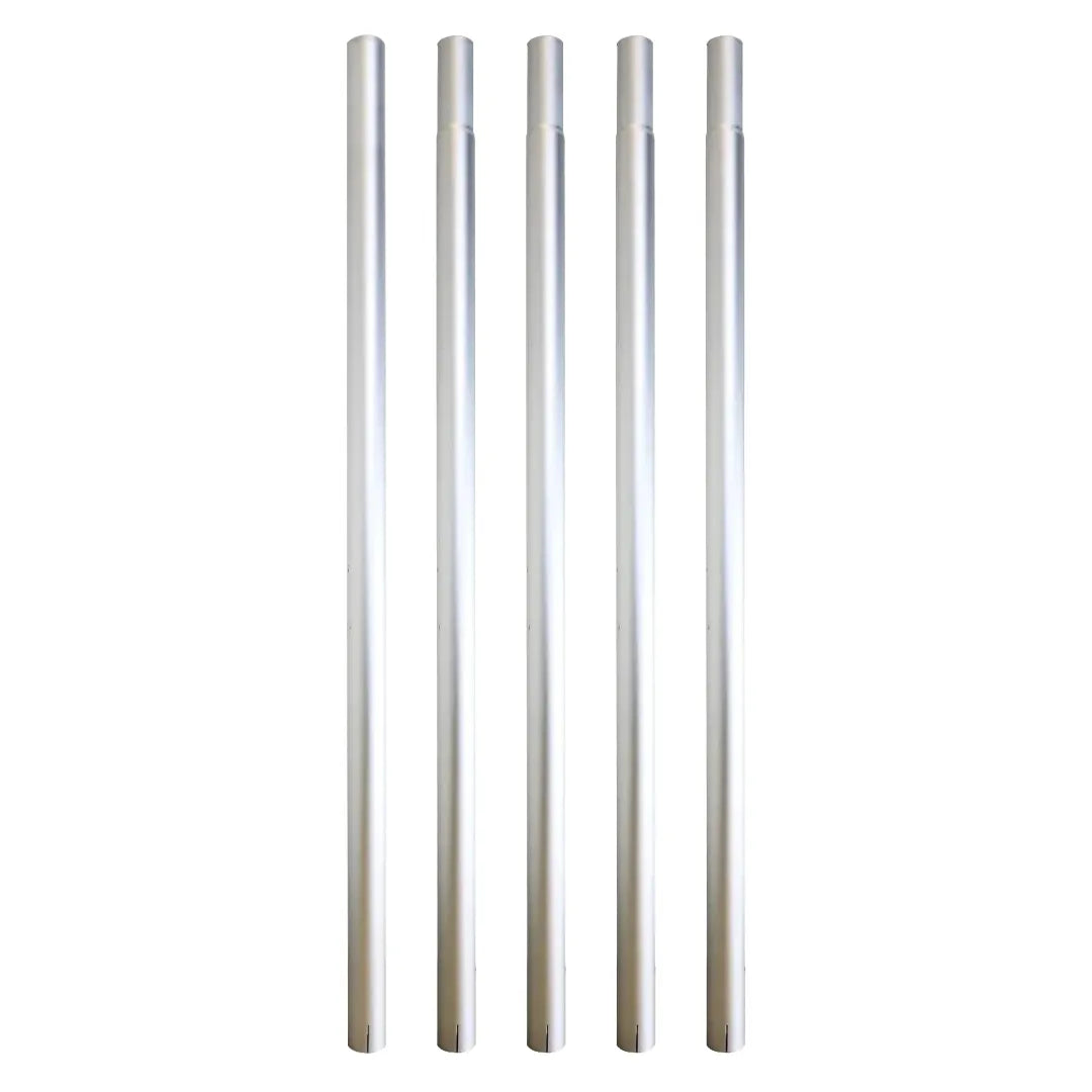 20ft (2 Story) Story Commercial Aluminum Gutter Cleaning Pole Kit (20 Feet Reach)