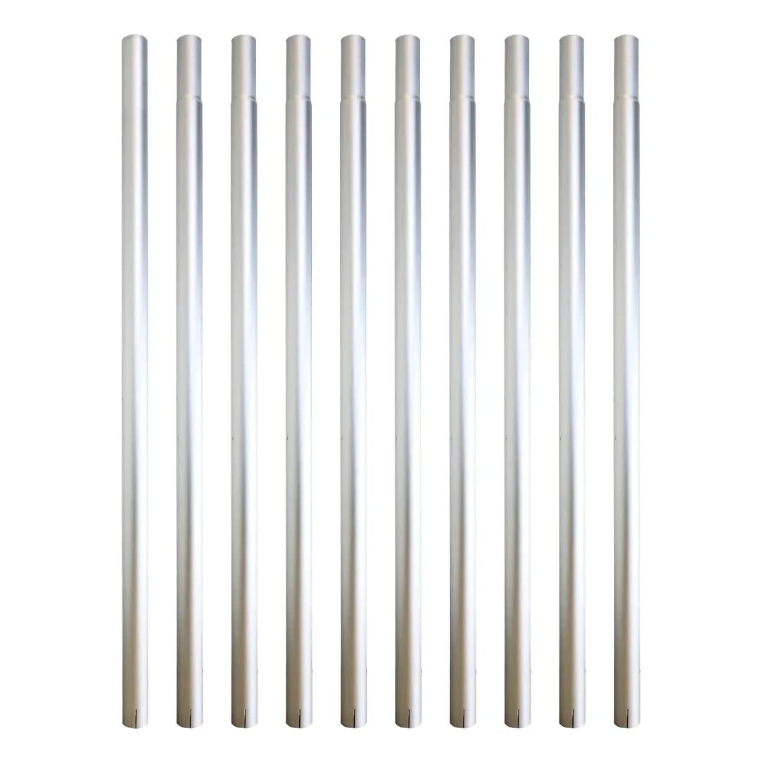 40ft (3 Story) Aluminum Gutter Vacuum Cleaning Poles (40 Feet Reach)