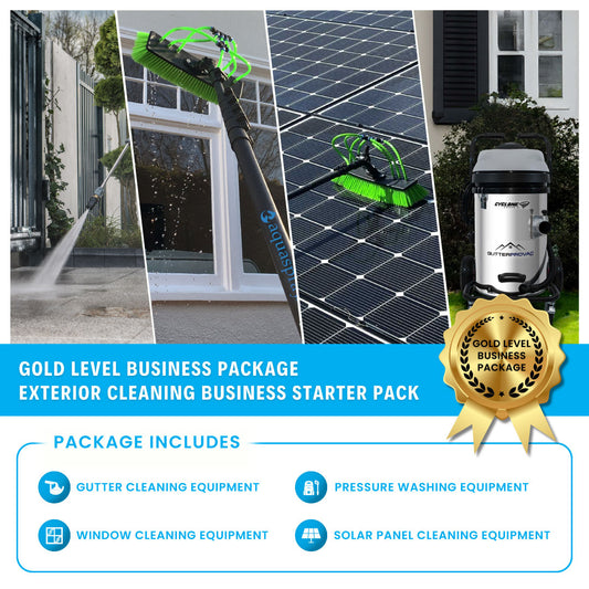 Gold Commercial Exterior Cleaning Business Start-up Package