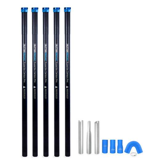 20 Foot Carbon Fiber Clamping Gutter Pole Kit