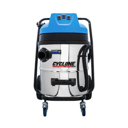 Cyclone Classic Pro 3600W Commercial Gutter Vacuum – 16 Gallon Stainless Steel Triple Motor