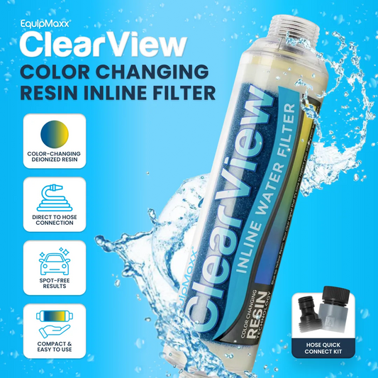 ClearView Inline Color Changing DI Resin Filter