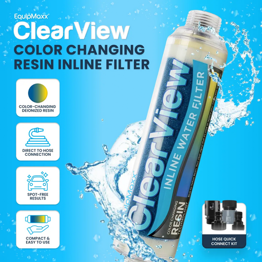 ClearView Inline Color Changing DI Resin Filter