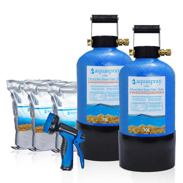 Pure Water Systems (DI Resin and Refills for a Spotless Clean)