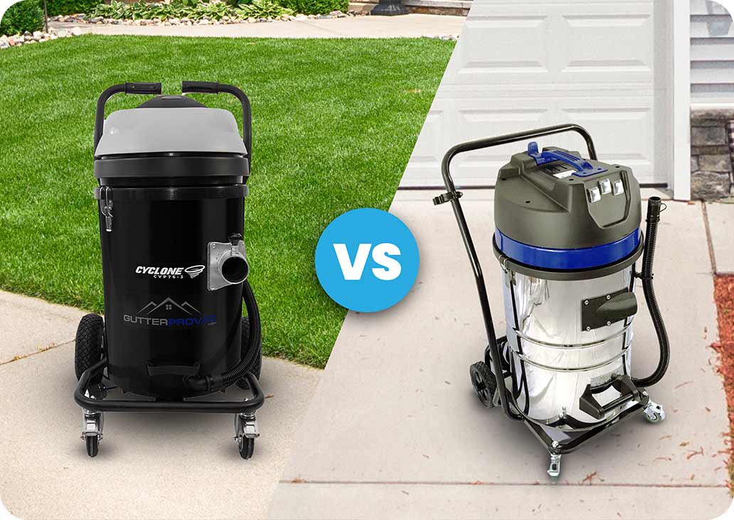 Gutter vacuums comparison