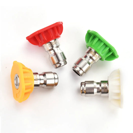 Pro-Grade 4 Piece 1/4" Quick-Connect Pressure Washer Nozzle Kit
