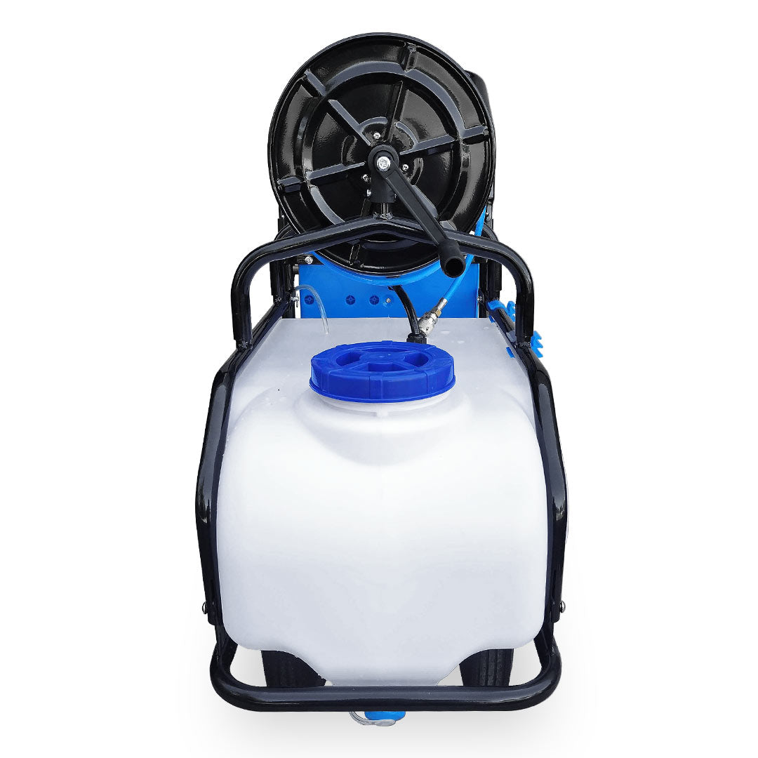 AquaSpray Pro 60 Water Pumping Tank – 16 Gallon, Battery-powered, Rechargeable 12V Battery