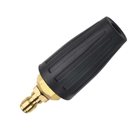Rotating Turbo Nozzle for Pressure Washers – 1/4" Quick Connect, Ceramic Head, Circular High-Pressure Spray