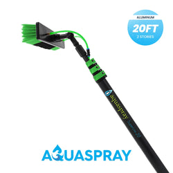 Aquaspray Telescopic Water Fed Pole System for Window and Solar Panel Cleaning