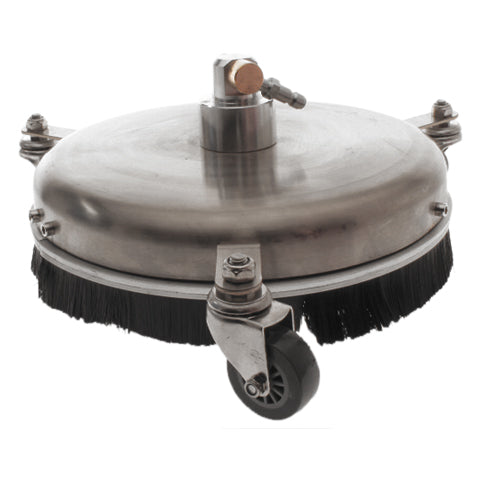 12" Rotary Flat Surface Cleaner, 4000 psi, 6GPM Stainless Steel with 1/4" f Quick-Connector