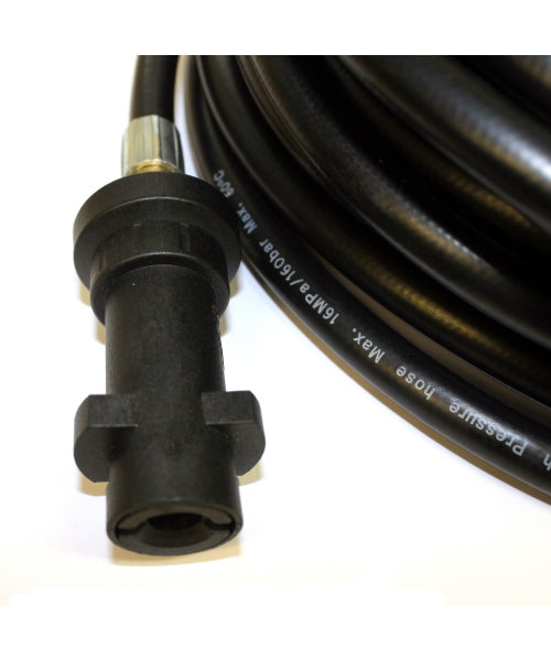 50 Feet Drain and Sewer Cleaning Pressure Hose, 1/4 inch NPT thread, 2300 psi with Retrojet Jetter Nozzle