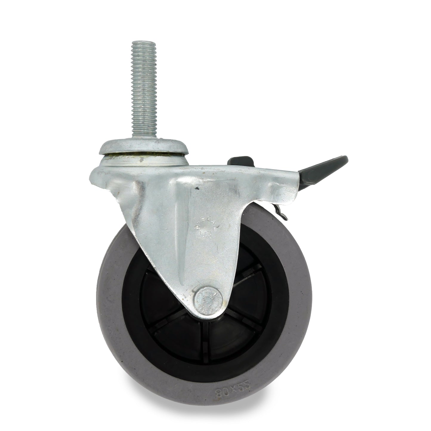 Cyclone 2200W Stainless Steel Gutter Vacuum Replacement Large Flanged Caster Wheel for CVS50-2