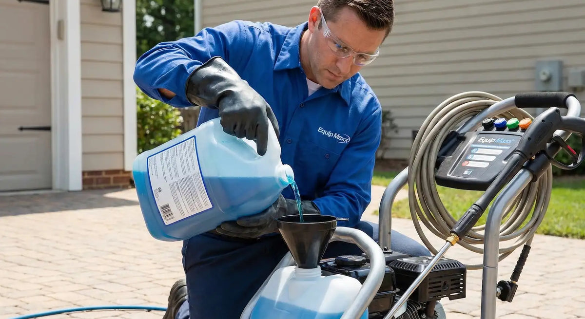 Equip Maxx The Safe Use of Detergents and Chemicals in Pressure Washing