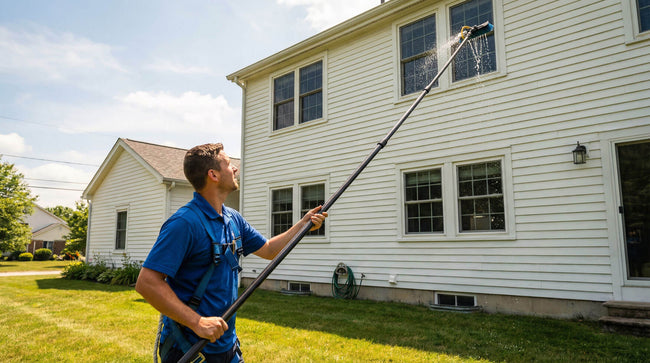 Water Fed Pole Window Cleaning: The Complete Professional's Guide