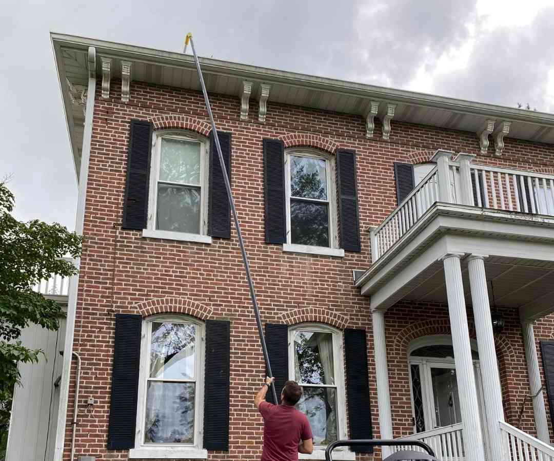 20 Foot Reach Gutter Pole Based Commercial Systems