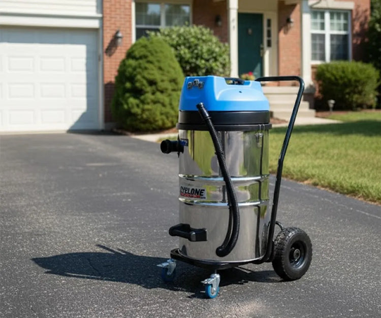 20 Gallon Cyclone Classic Pro Commercial Gutter Vacuum Systems