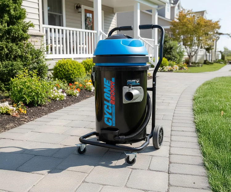 Cyclone 20 Gallon Polypropylene Gutter Cleaning Systems