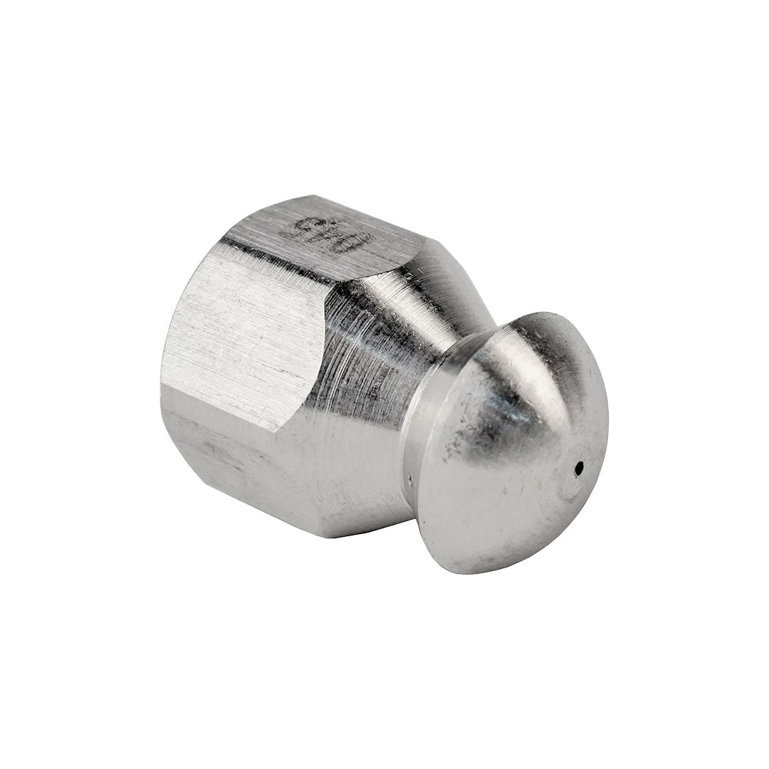 Gallery image 2 for Drain Sewer Cleaning Nozzle for Jetting - 1/4" NPT female thread, 5500 psi, 045 jet size