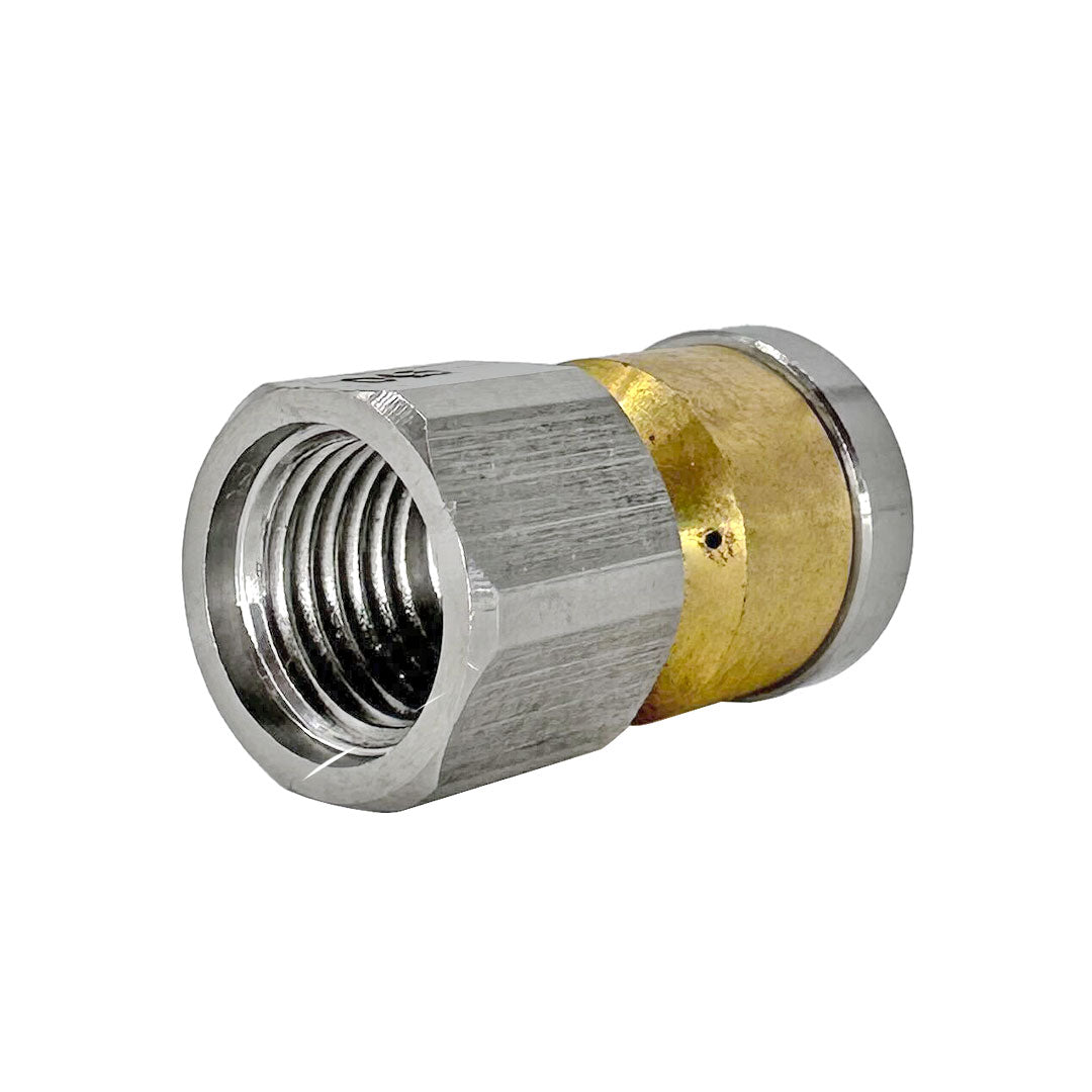 Gallery image 2 for Spinning Jetting Nozzle for Drain and Sewer Cleaning with Pressure Washers upto 4000psi (1/4" NPT) 045 Jet size.