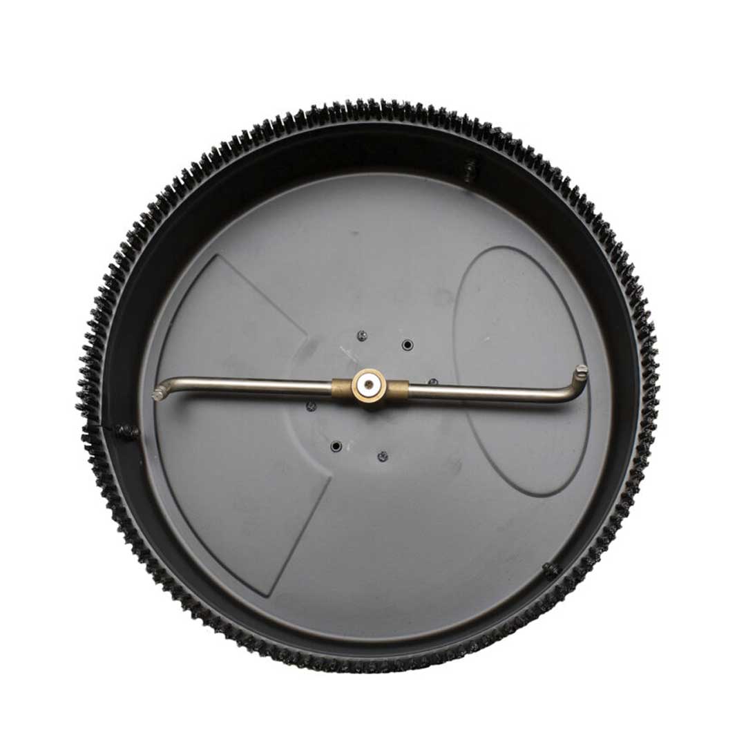 18" 3700 PSI Steel Deck Surface Cleaner 1/4" Quick Connector for gas or electric pressure washers