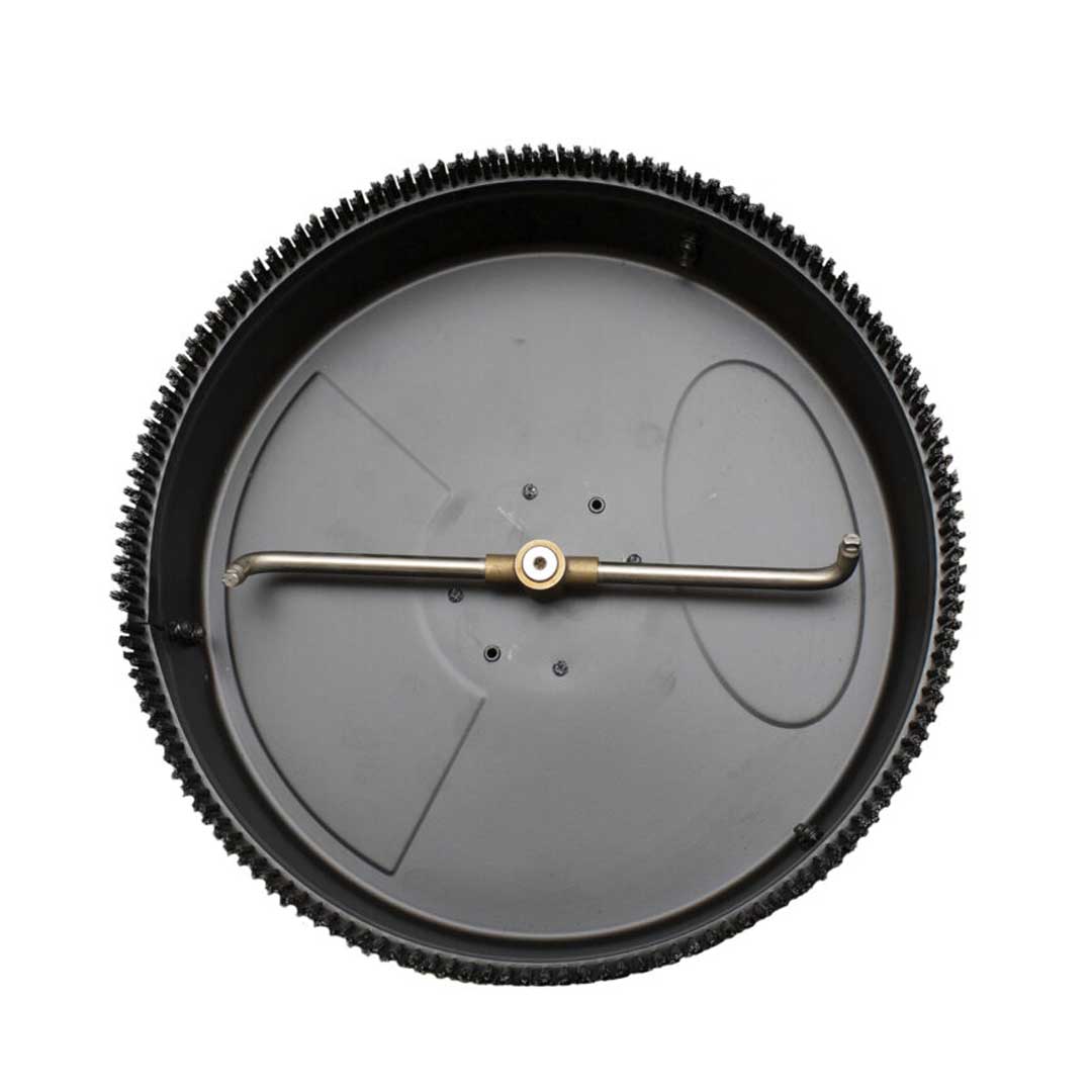 Gallery image 2 for 18" 3700 PSI Steel Deck Surface Cleaner 1/4" Quick Connector for gas or electric pressure washers