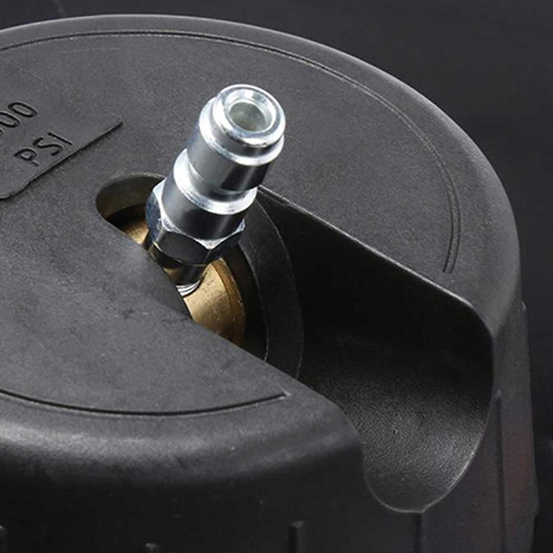 Gallery image 3 for 18" 3700 PSI Steel Deck Surface Cleaner 1/4" Quick Connector for gas or electric pressure washers