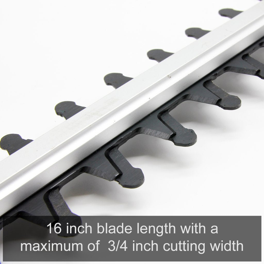 Gallery image 6 for Open-Box Return 2-in-1 Electric Long Reach Chainsaw &amp; Hedge Trimmer