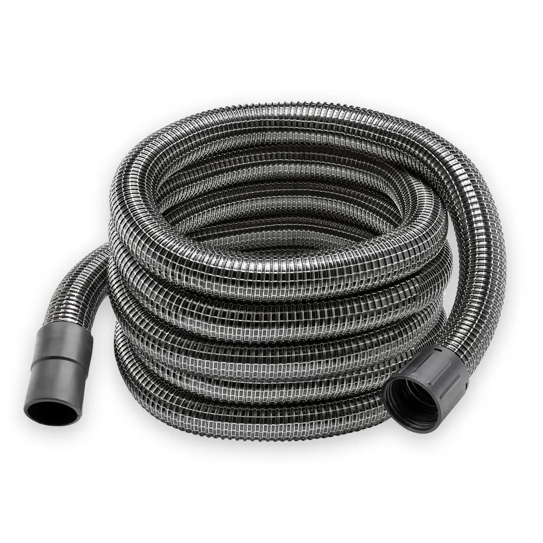 20 Foot Wire Reinforced Vacuum Hose Kit for Classic Gutter Vacuums (2" Diameter)