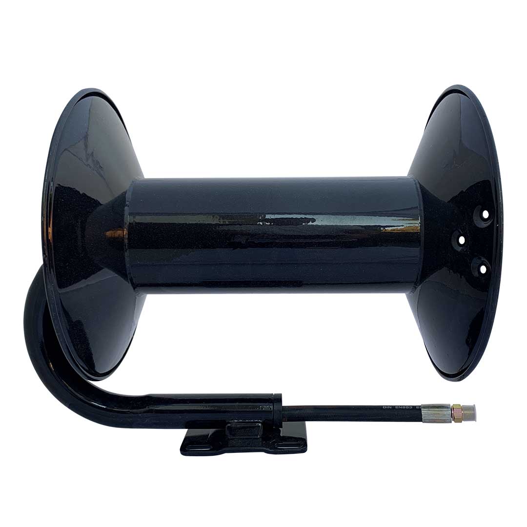 Gallery image 3 for Super Heavy Duty Pressure Washer Hose Reel, Skid or Wall Mount 3/8 In x 200FT Capacity, Air and Water