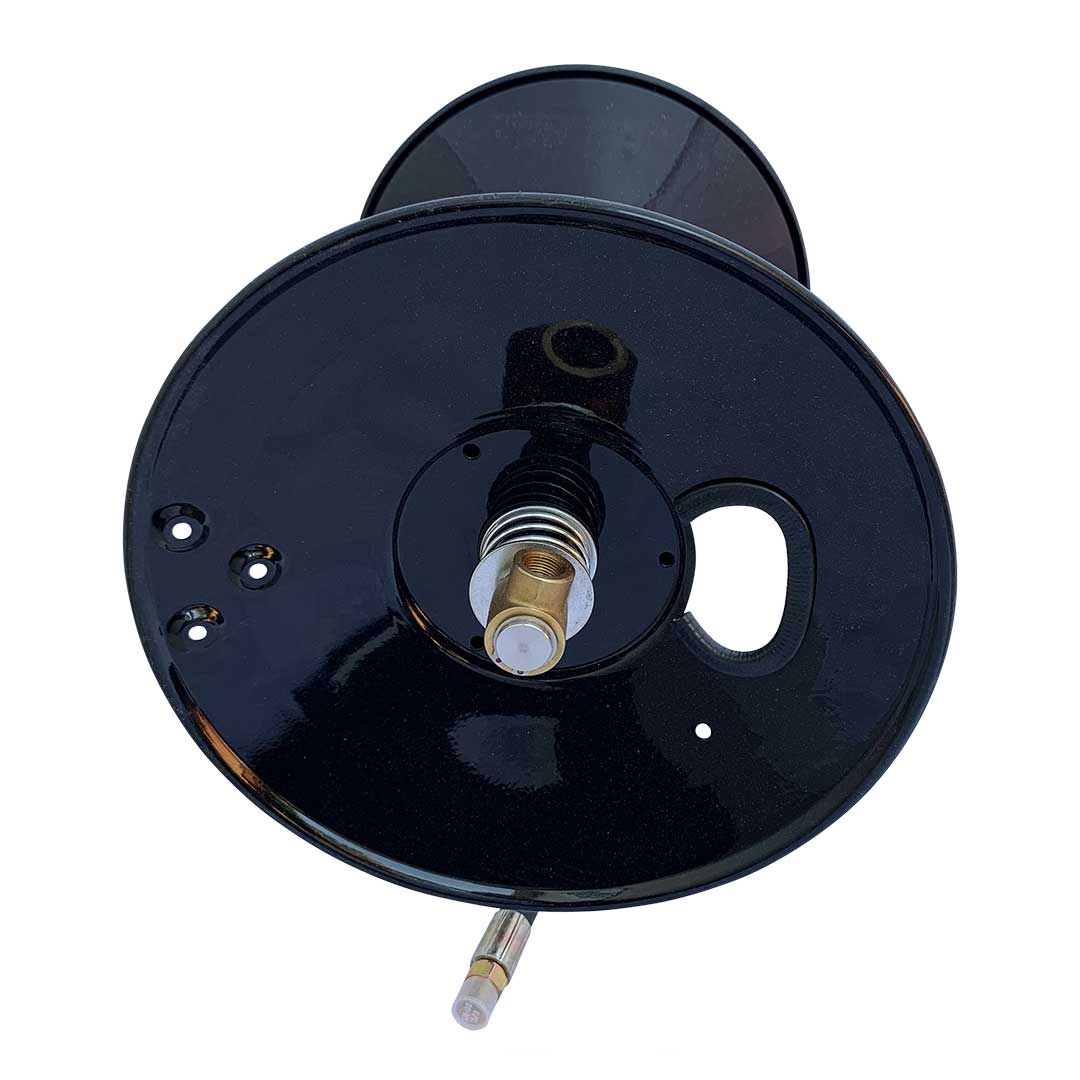 Gallery image 5 for Super Heavy Duty Pressure Washer Hose Reel, Skid or Wall Mount 3/8 In x 200FT Capacity, Air and Water
