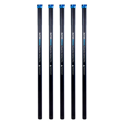 20 Gallon Cyclone II 3600W Polypropylene Gutter Vacuum with 28 Foot Carbon Clamping Poles and Bag