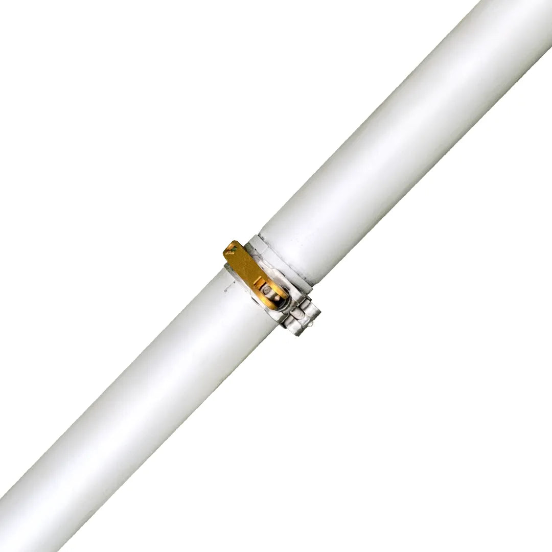 Gallery image 5 for GRADE A 20 Foot Aluminum Gutter Cleaning Poles and Clamps