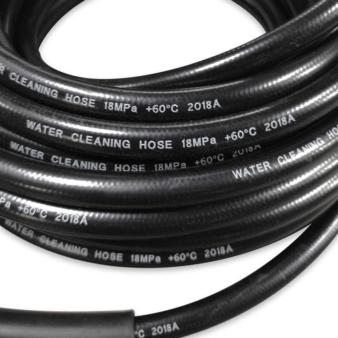 Gallery image 4 for 25 Foot (1/4") High Pressure Hose - M22 - Replacement / Extension with coupling to extend