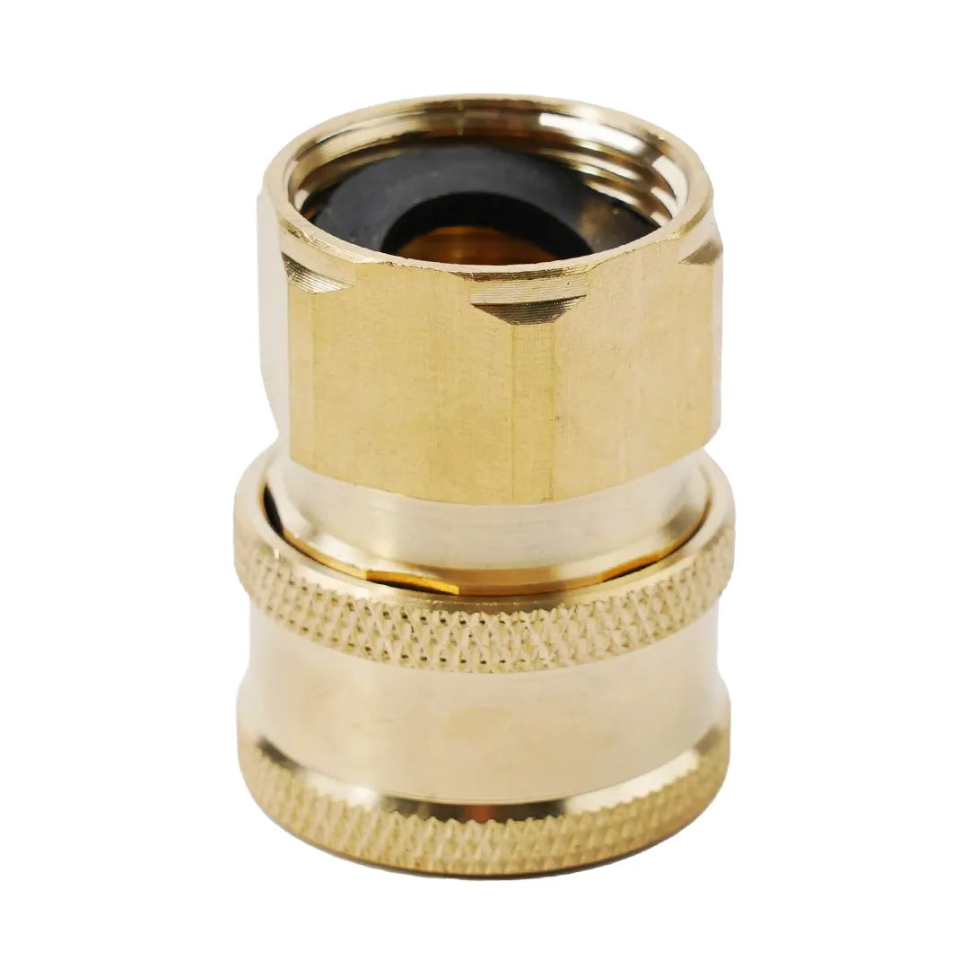 Gallery image 4 for 3/8 inch Pressure Washer Coupler, Brass Fitting Female Quick Connector 3/8 inch female Thread