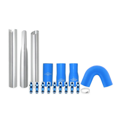 20 Gallon Cyclone II 3600W Polypropylene Gutter Vacuum with 40 Foot Aluminum Poles and Bag
