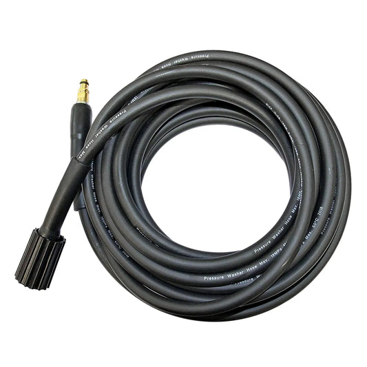 25 Foot Karcher Replacement Pressure Washer Hose M22F to Click (fits New Karcher trigger guns)