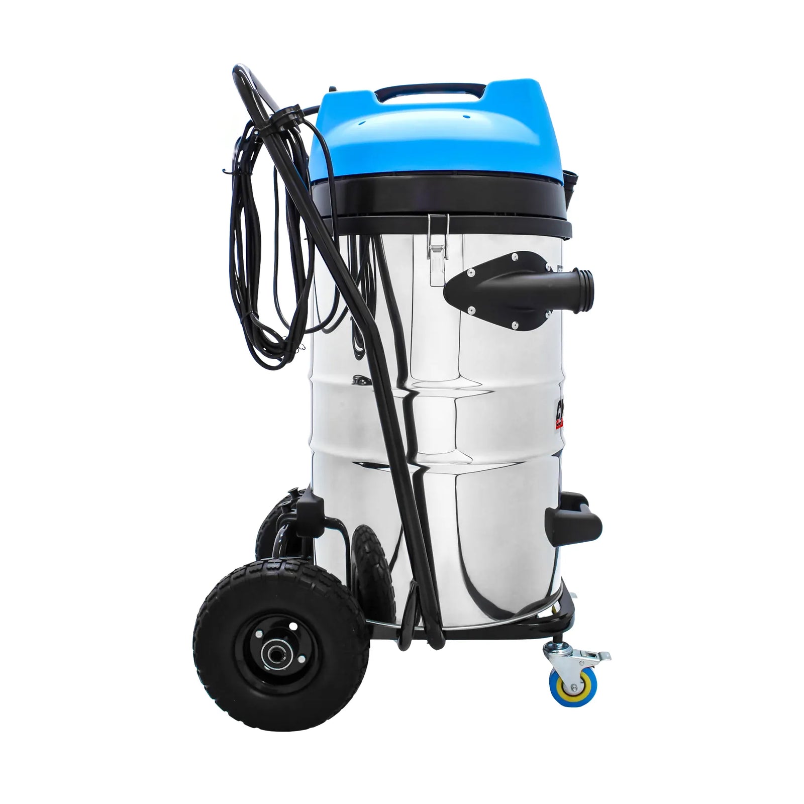 Gallery image 5 for Cyclone Classic Pro 20 Gallon 2200W Dual Motor 120V Stainless Steel Residential Gutter Vacuum