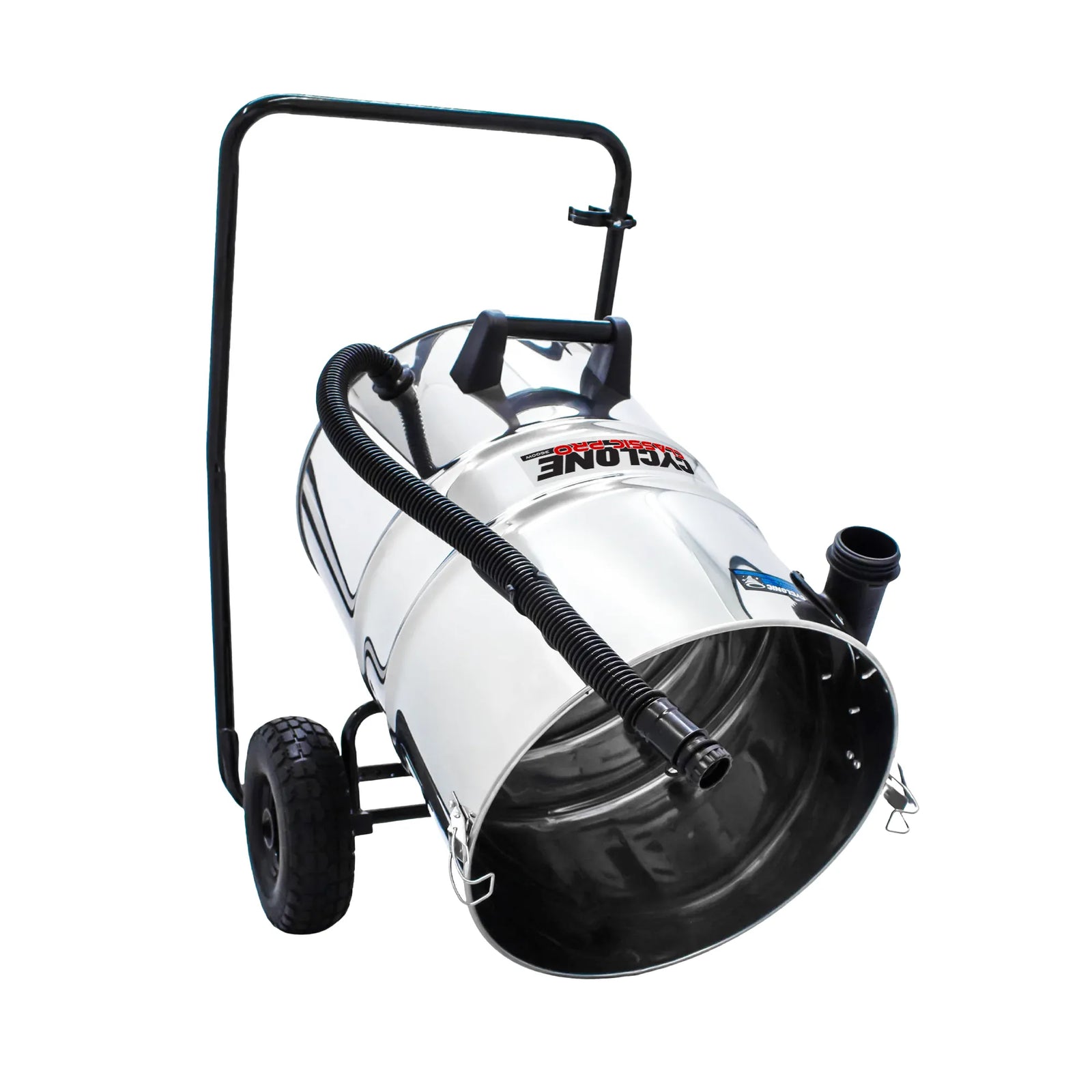 Gallery image 12 for Cyclone Classic Pro 20 Gallon 2200W Dual Motor 120V Stainless Steel Residential Gutter Vacuum