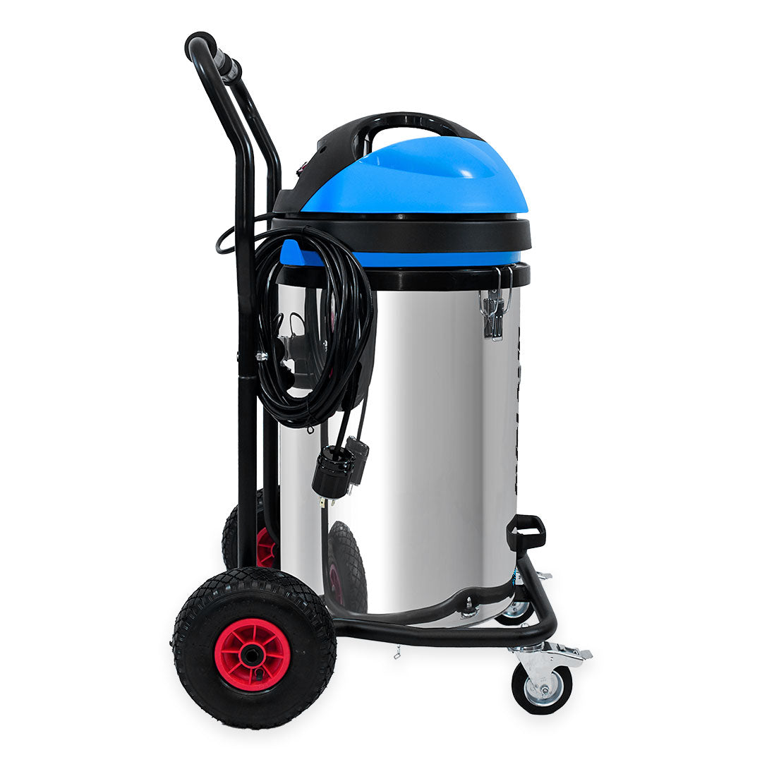 Gallery image 7 for Cyclone II 20 Gallon 3600W Triple Motor 240V Stainless Steel Commercial Gutter Vacuum