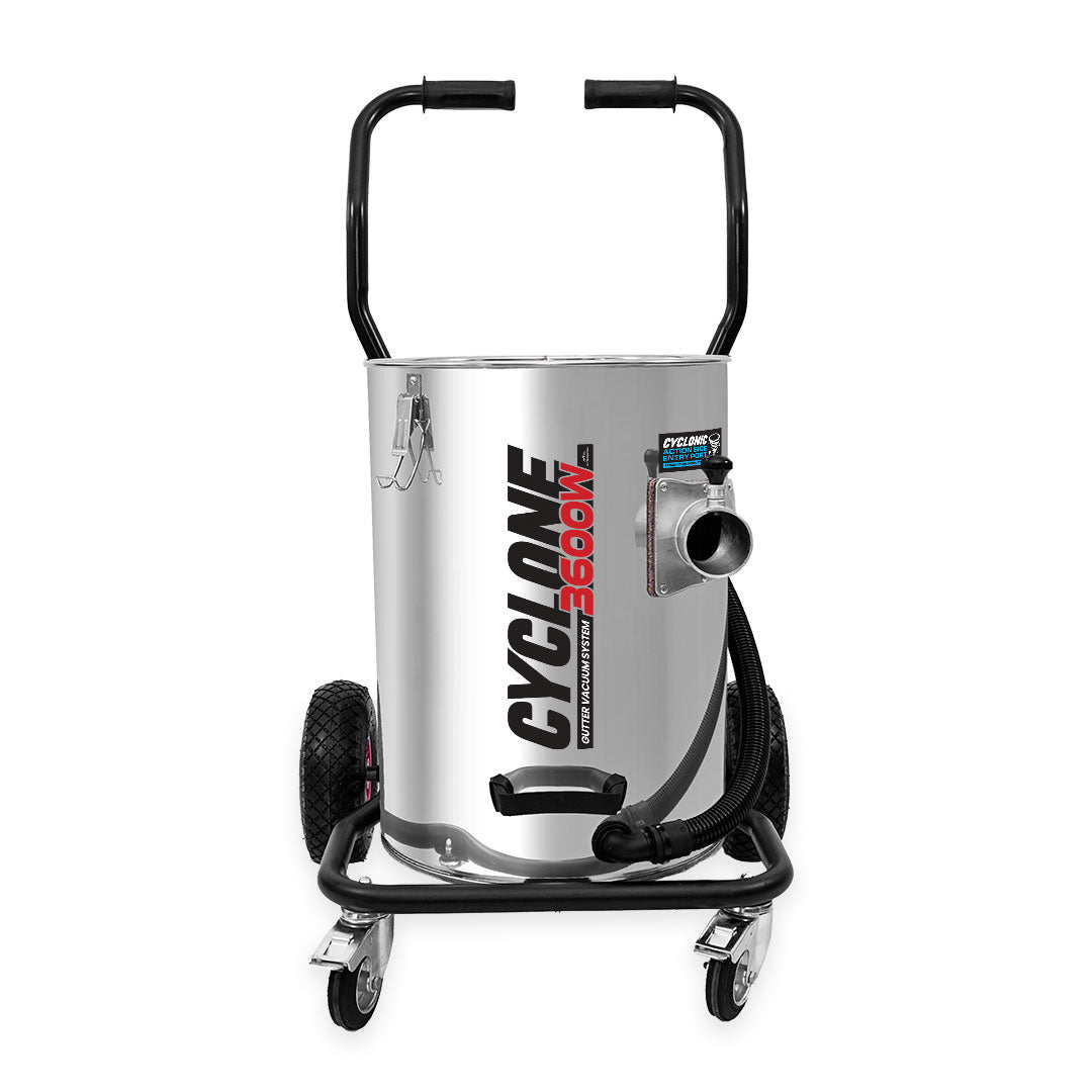 Gallery image 17 for Cyclone II 20 Gallon 3600W Triple Motor 240V Stainless Steel Commercial Gutter Vacuum
