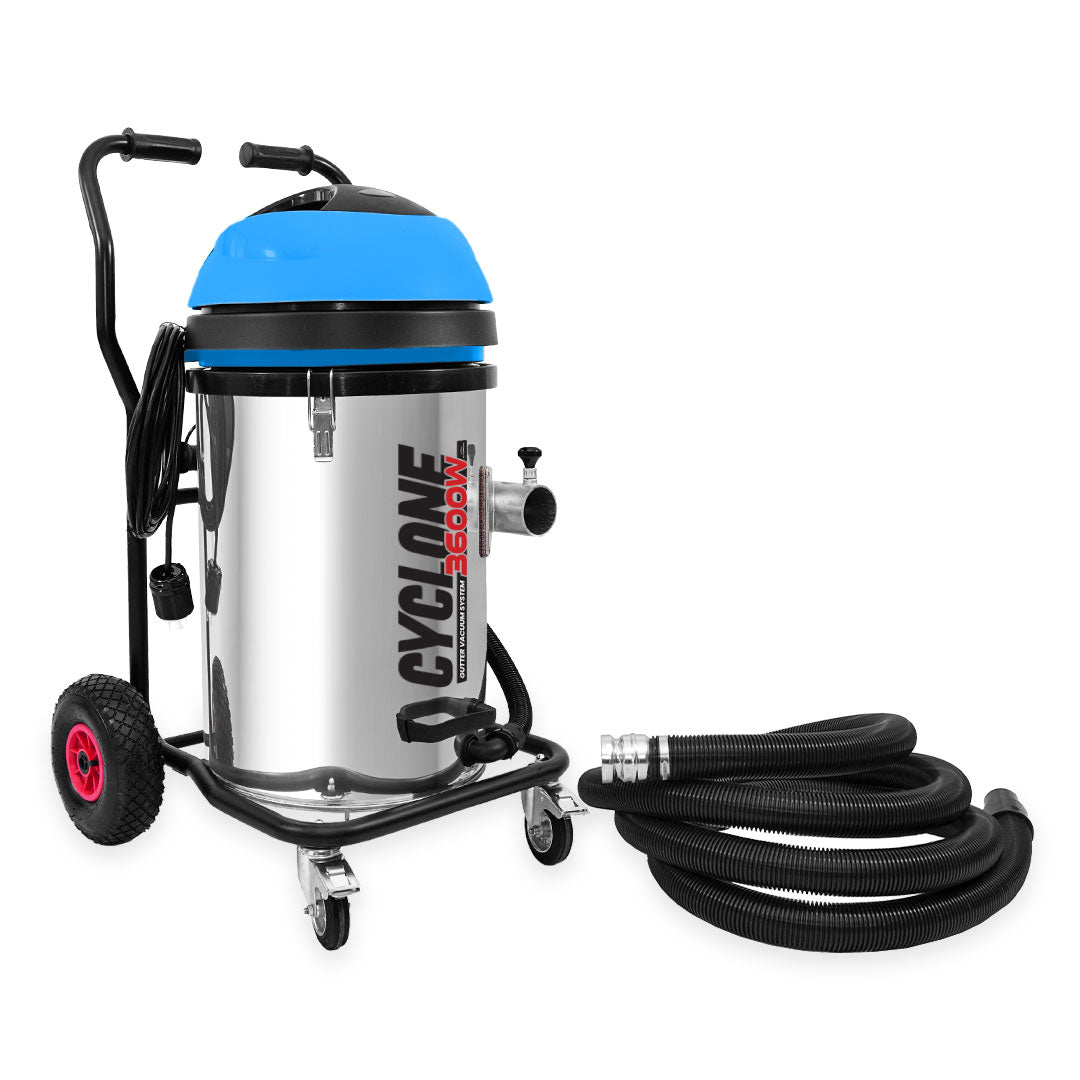 Gallery image 10 for Cyclone II 20 Gallon 3600W Triple Motor 240V Stainless Steel Commercial Gutter Vacuum