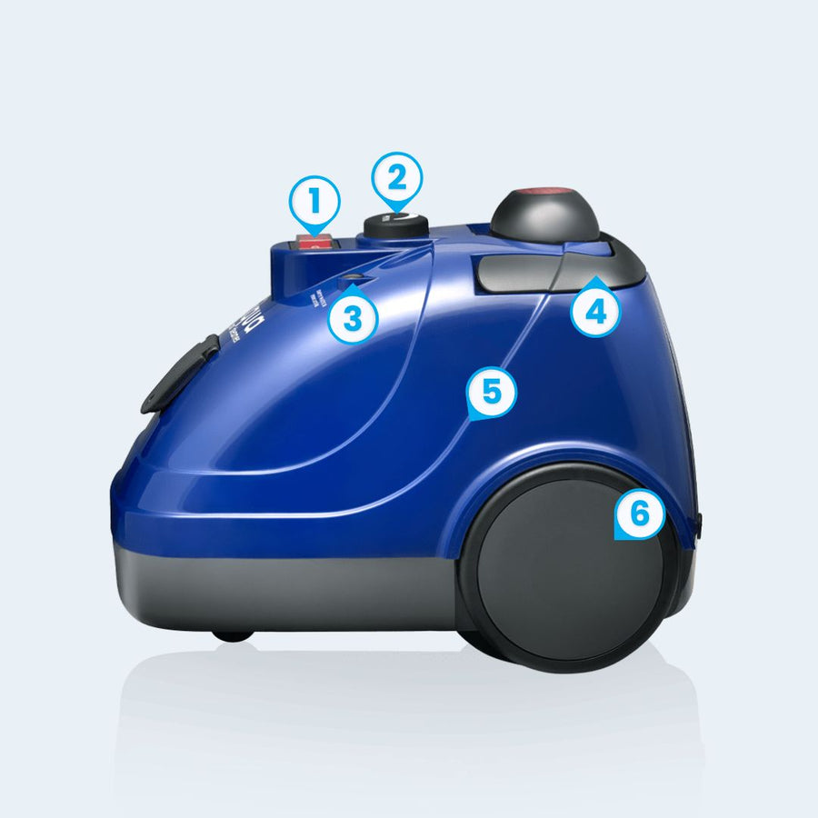 Aqua Pro Steamer - High-Performance Multi-Purpose Steam Cleaner for Auto Detailing & Home Cleaning