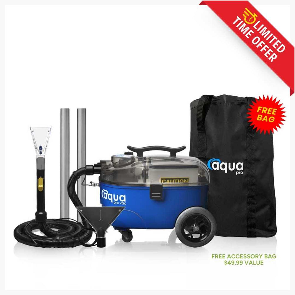Aqua Pro Vac - Portable Lightweight Carpet Extractor / Carpet Shampooer