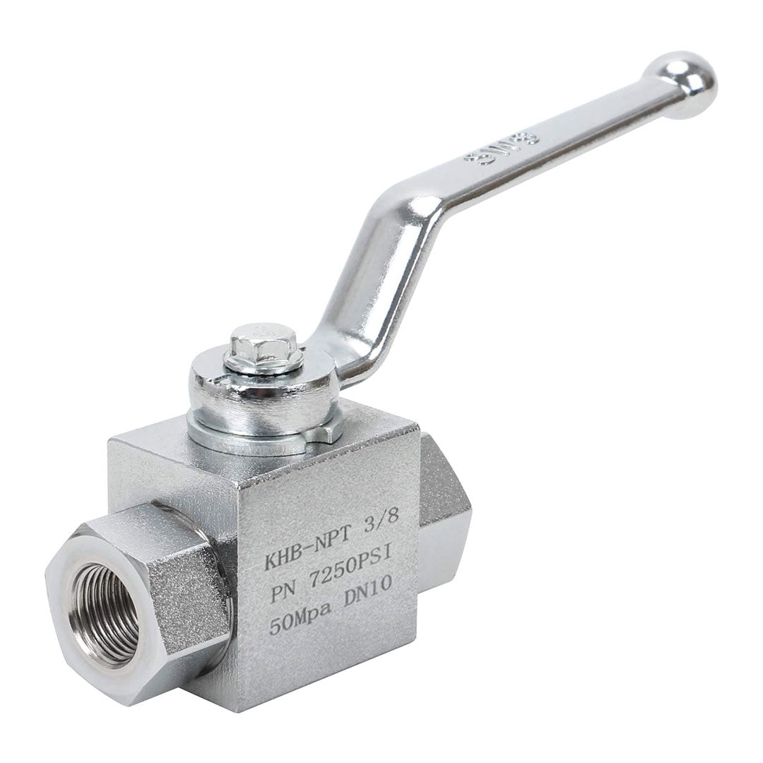 Quick Connect Shut Off Ball Valve for Pressure Washers, 3/8 Inch