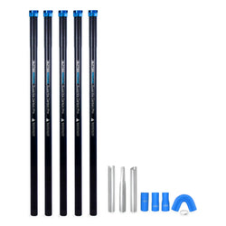 20 Foot Carbon Fiber Clamping Gutter Pole Kit