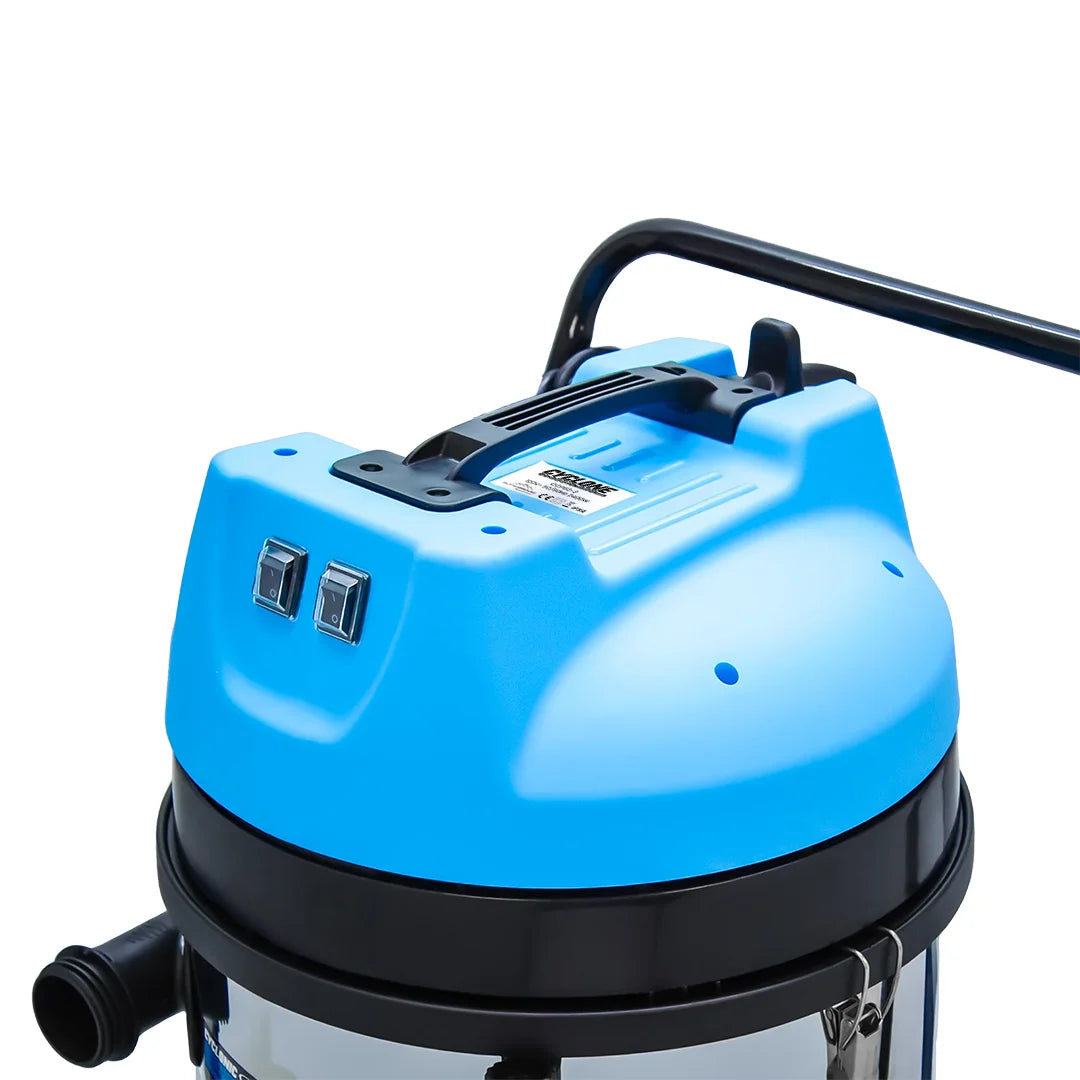 Cyclone Classic Pro 2400W Residential Gutter Vacuum – 16 Gallon Stainless Steel Dual Motor