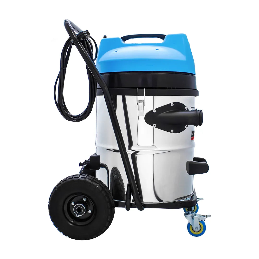 Gallery image 5 for Cyclone Classic Pro 16 Gallon 2200W Dual Motor 120V Stainless Steel Residential Gutter Vacuum