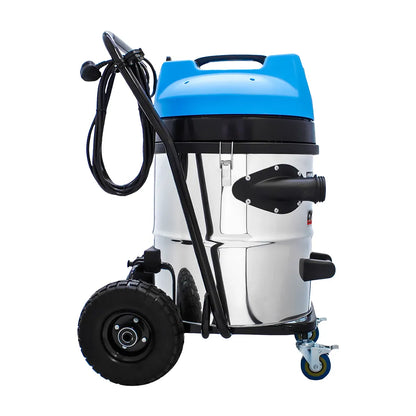 Cyclone Classic Pro 2400W Residential Gutter Vacuum – 16 Gallon Stainless Steel Dual Motor