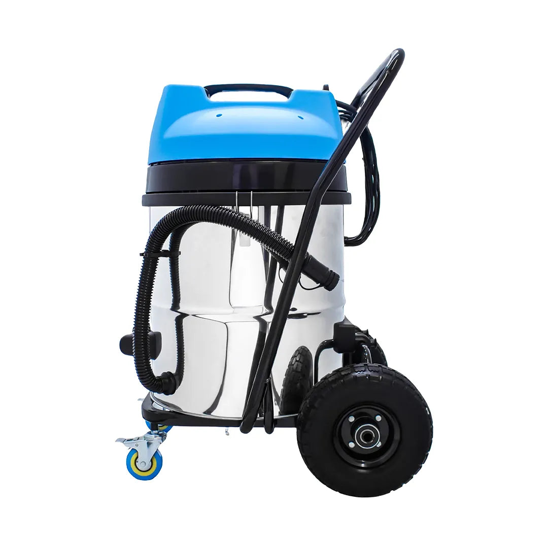 Gallery image 7 for Cyclone Classic Pro 16 Gallon 3600W Triple Motor 240V Stainless Steel Commercial Gutter Vacuum